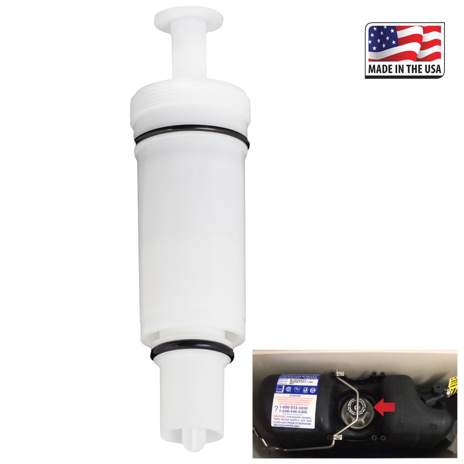 flushmate flush valve cartridge assembly
