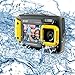 20MP Waterproof AQUA 8800 Shockproof UnderWater Digital Camera Video recorder (Yellow) By SVP