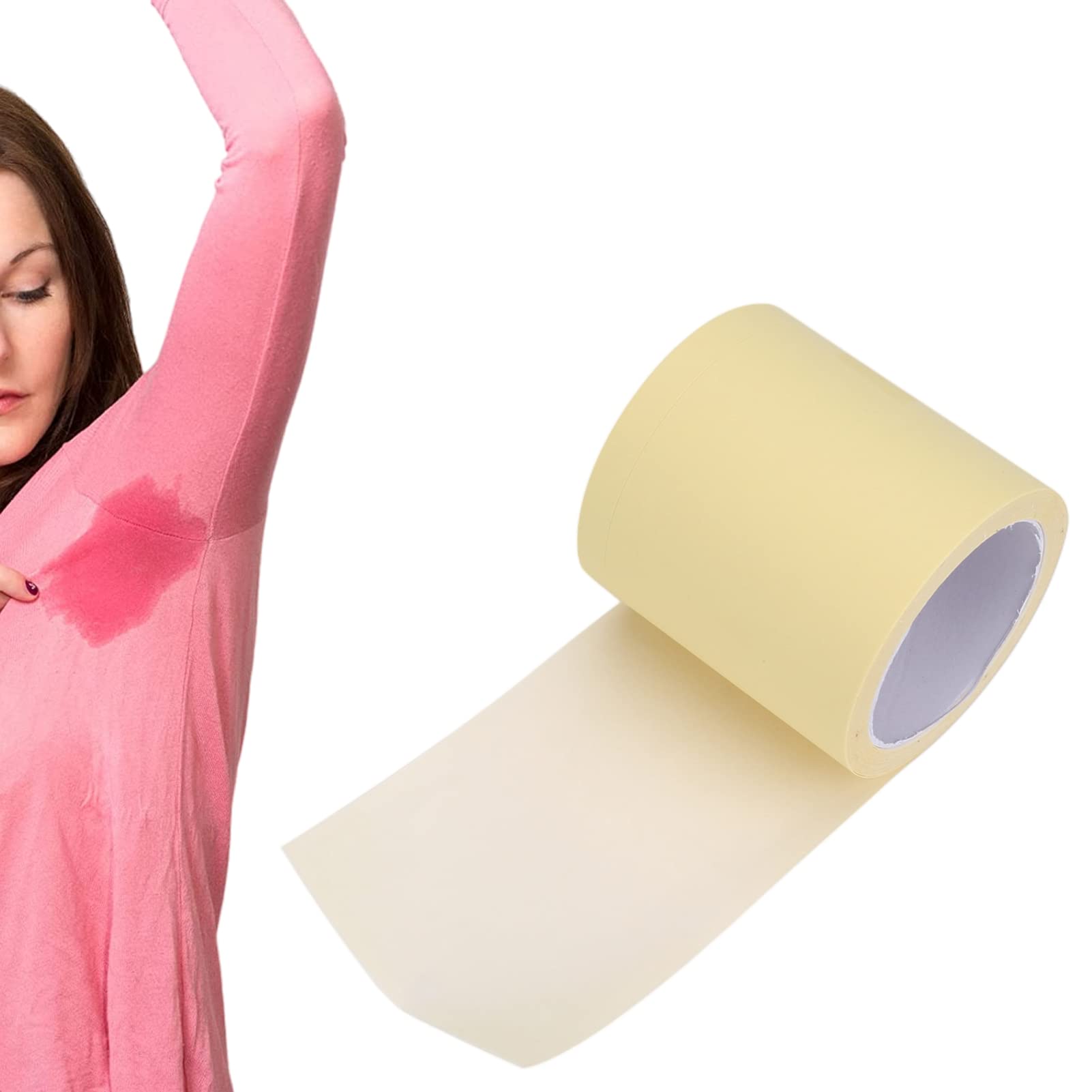 Disposable Sweat Prevention Pads, Armpit Sheet Underarm Shielding Antiperspirant Pad, Armpit Sweat Pads, Sweat Patches Unisex Invisible Pads