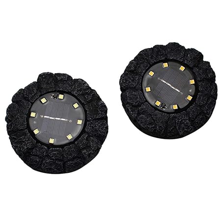 Iuhan Led Outdoor Solar Garden S Led Solar Power Ground Lamp Outdoor Pathway Garden Decking As The Picture Shows Warm White