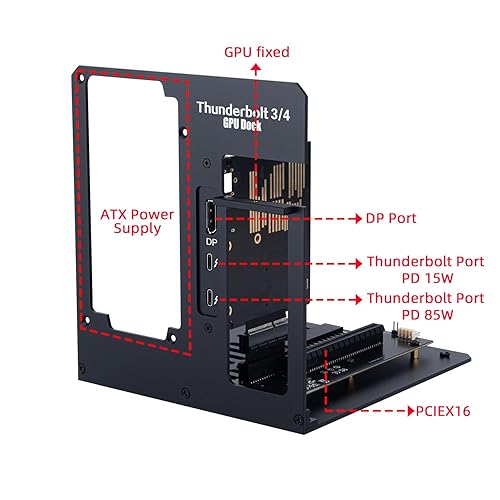 Graphics Card Thunderbolt Egpu Enclosure AKiTiO Node Titan