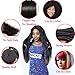 Ali Moda Peruvian Straight Virgin hair 3 Bundles Human Hair Weave Extensions Natural Color