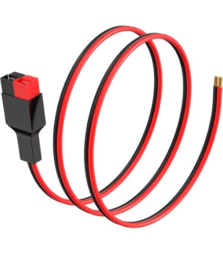 Câble D'extension Solaire Anderson 30A - 4,5m, Cuivre étamé, Gaine PVC, Parfait Pour Panneaux Solaires, Camping-car Et Batteries