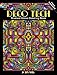 Deco Tech Stained Glass Coloring Book (Dover Design Coloring Books)