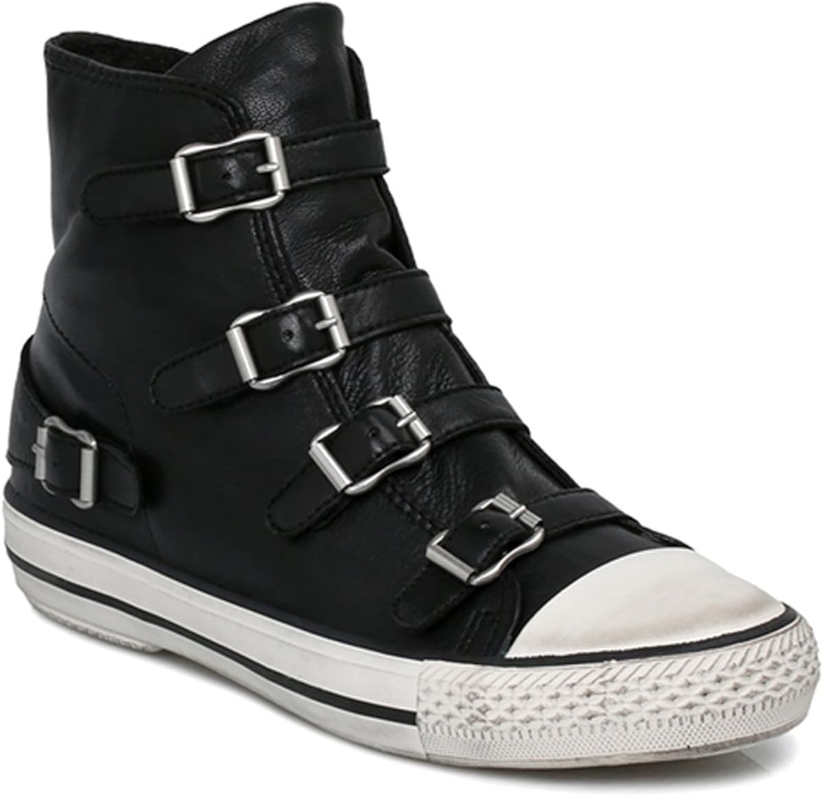 Ash Virgin Buckle Nero Pelle Scarpe Amazon.it Scarpe e borse