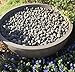30 lb Lava Pebbles - 3/4 -in - 1-1/2 Natural Tumbled Round Pebbles for Indoor Outdoor Gas Fire Pit Rocks