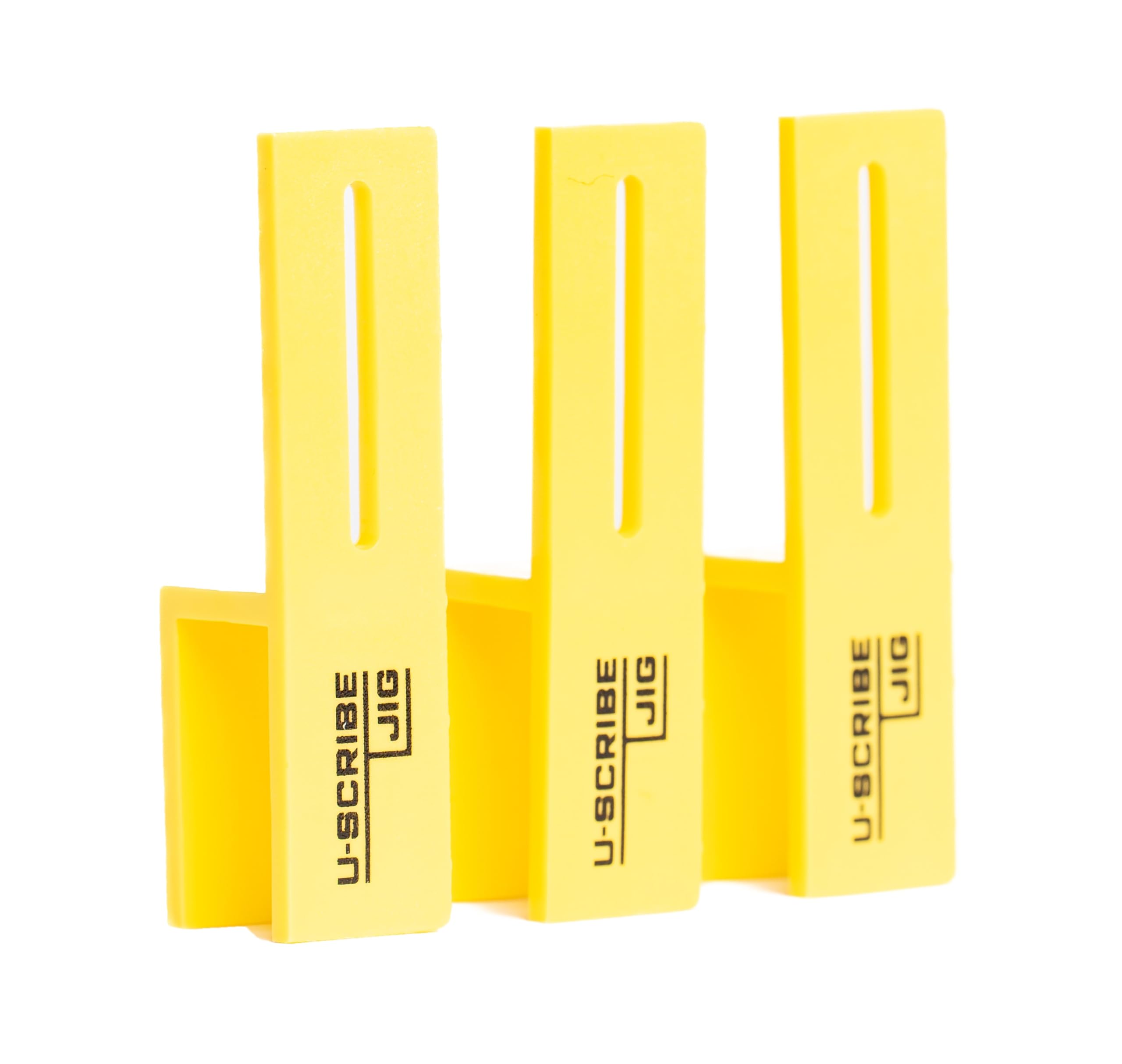 U-Scribe Jig 16mm (5/8") Set of 3 Woodworking & Carpentry Jigs - Scribe Like a Pro, Ideal for Kitchens, Cabinets, furniture and materials made in 16mm, Popular choice for German Kitchen Installers