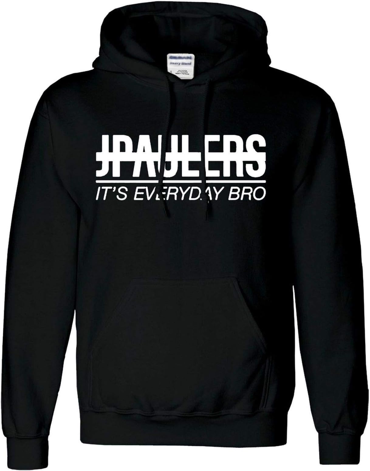 JPAULERS It's Everyday BRO Hoodie Hood Youtuber Jake Paul Kids Teen Age (Kids 7-8 yrs, Black)