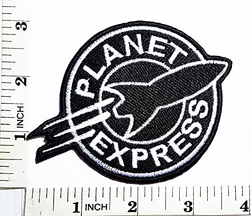 Futurama Planet Express kid baby cartoon patch Symbol Jacket T-shirt Patch Sew Iron on Embroidered Sign Badge Costume