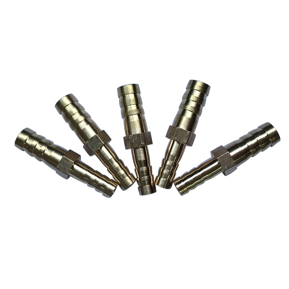 5/16 Barbed x 1/4 Barbed Fitting Metalwork Brass Barb Reducing Splicer