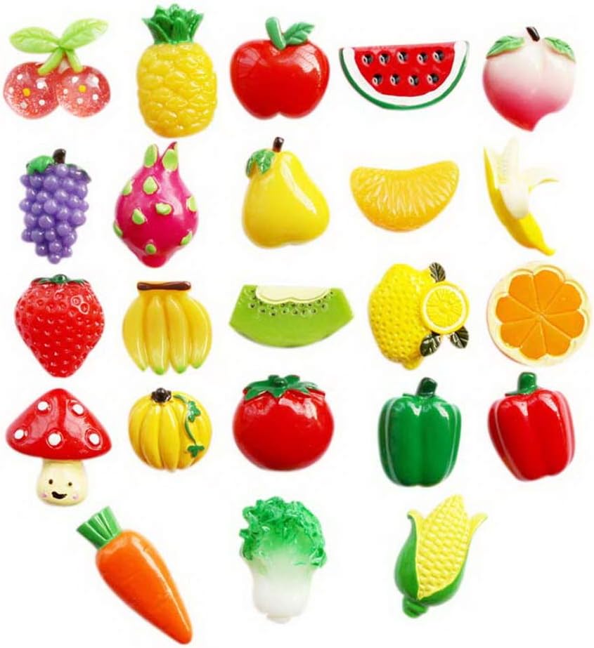 magnetic fruit and vegetables