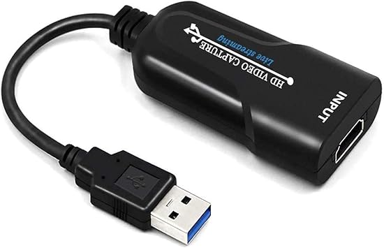 Amazon Com Video Capture Card Hdmi Game Capture Card Usb 3 0 Hdmi Game Capture Card 1080p Game Live Broadcast Recording Computers Accessories
