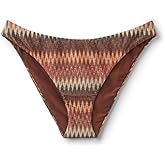 CALZEDONIA Woman's Golden Chevron Swimsuit Bottoms