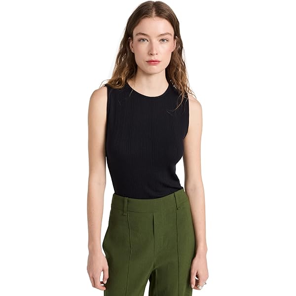 Vince Womens Shell, Coastal, Large at Amazon Women's Clothing store