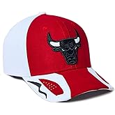 Mitchell & Ness Chicago Bulls NBA Day 6 Retro Snapback Cap, Adjustable Hat Red White