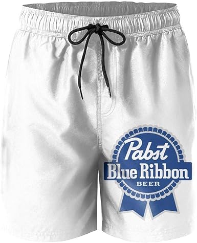 pabst blue ribbon swim trunks