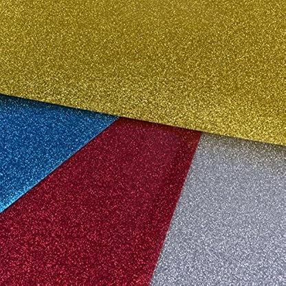 HTV Designs Premium Iron On Heat Transfer Vinyl Bundle. 10 PACK plus a BONUS Teflon. 4 GLITTER 3 NEON 3 PU. Silhouette Cameo Iron On Cricut Vinyl. Heat Press HTV Vinyl for T Shirts-MULTICOLOR - Image 3