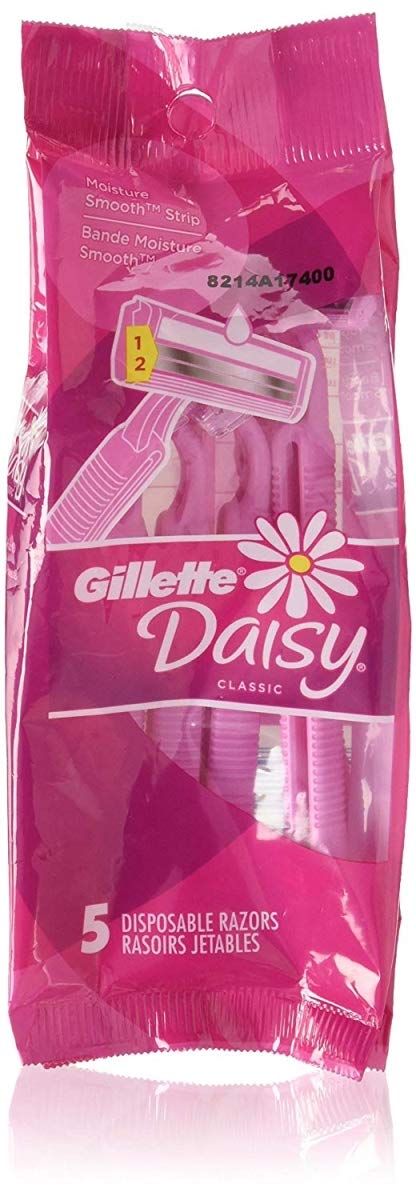Proctor & Gamble 1562800 Daisy Classic Disposable Womens Razor - 5 Count