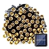 Qedertek Solar String Lights, 39ft 100 LED Fairy