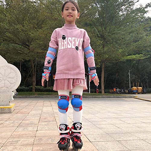 image for BOSONER Kids/Youth Knee Pad Elbow Pads for Rollerblade Roller Skates C