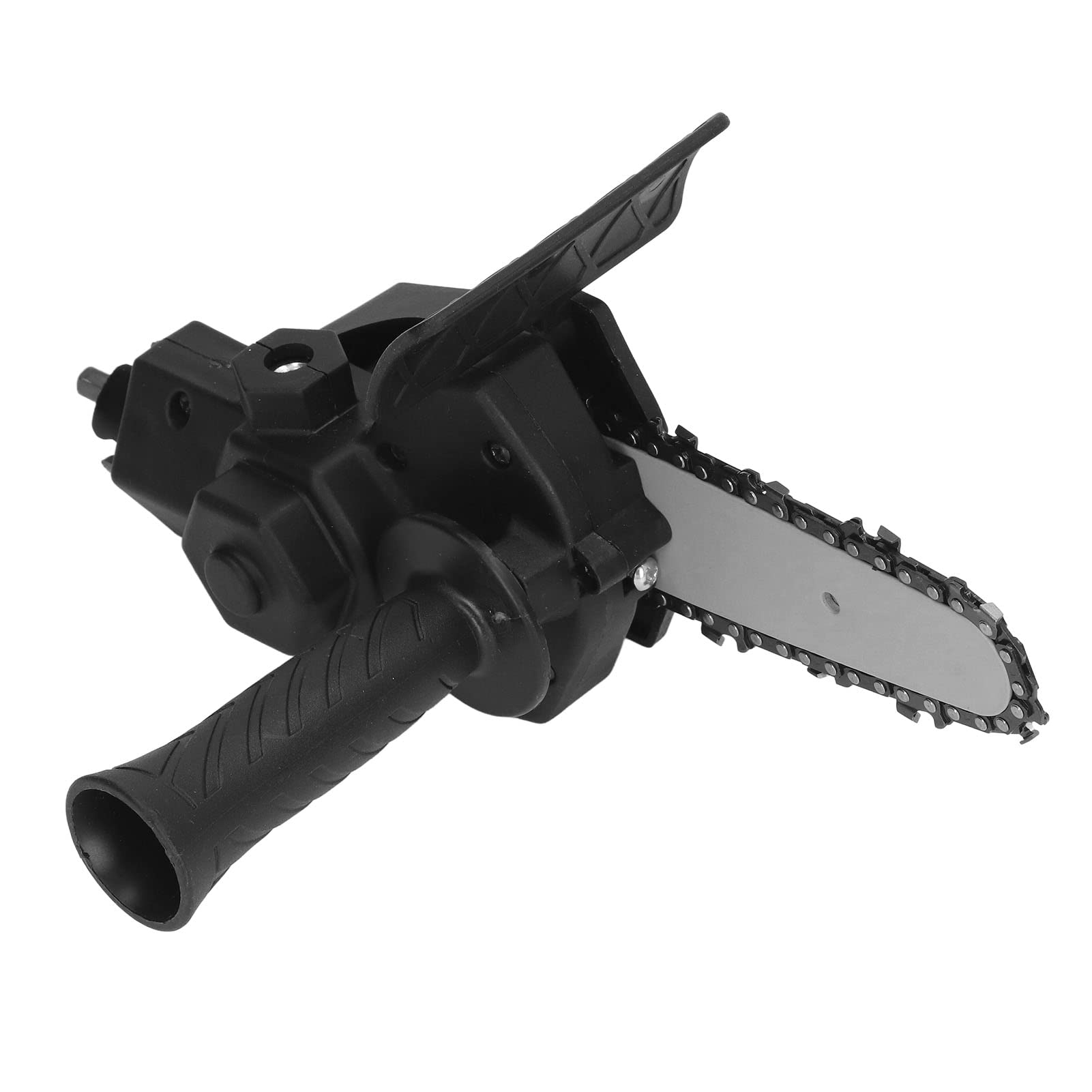 AUNMAS Saw Conversion Head Adapter, Portable Electric Drill to Saw Adapter Chainsaw Conversion Adapter for DIY Woodworking Cutting (for 4in Electric Drill)