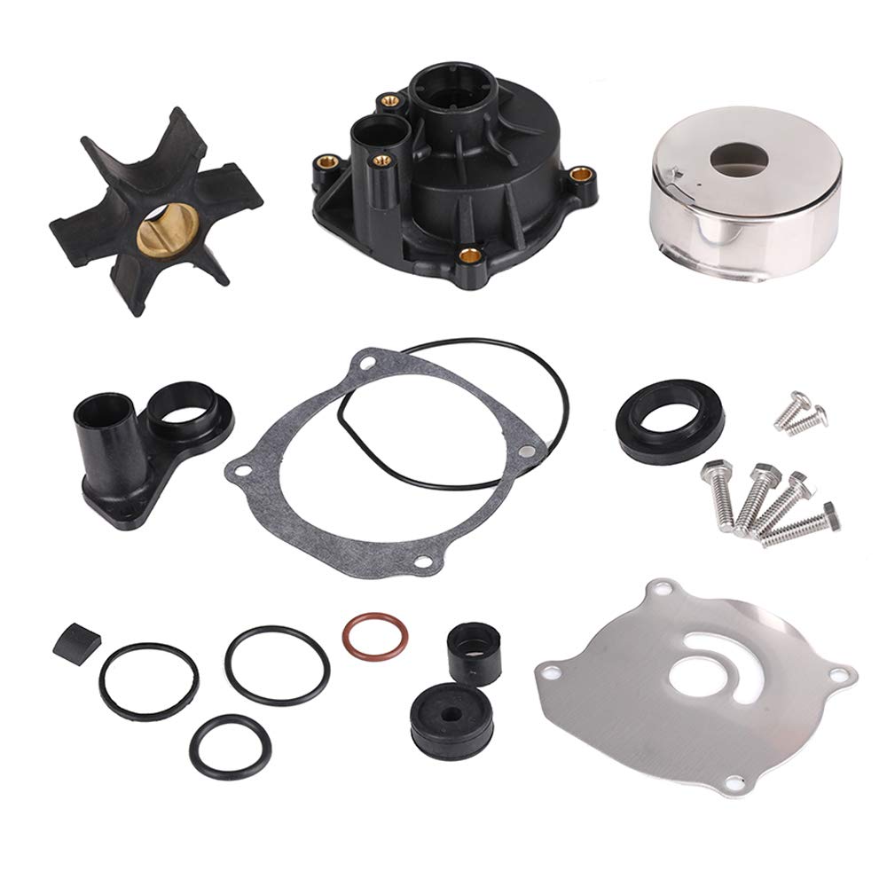 Photo 1 of 5001594 Water Pump Repair Kit with Housing for Johnson Evinrude V4 V6 V8 85-300HP Outboard Motor Parts - Replace 5001594 395060 390768 Sierra 18-3392