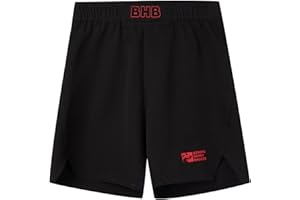 BOXING HONEY BADGER Kids BJJ Shorts MMA Fight Shorts, Youth Athletic Shorts, No-Gi Brazilian Jiu Jitsu, Kick Boxing Shorts for Boys Girls
