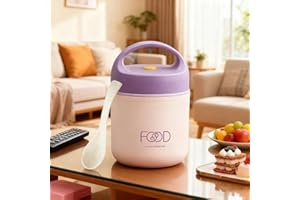 Insulated Lunch Container - Stainless Steel Leakproof Portable Bento Box for Adults, Compact Thermal Food Jar with Carry Hand