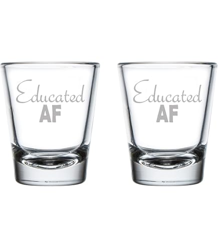 MIP Set Of 2 Funny "Tipsy Tipped Cow" Shot Glasses - 1.75 Oz Real Glass - View #10