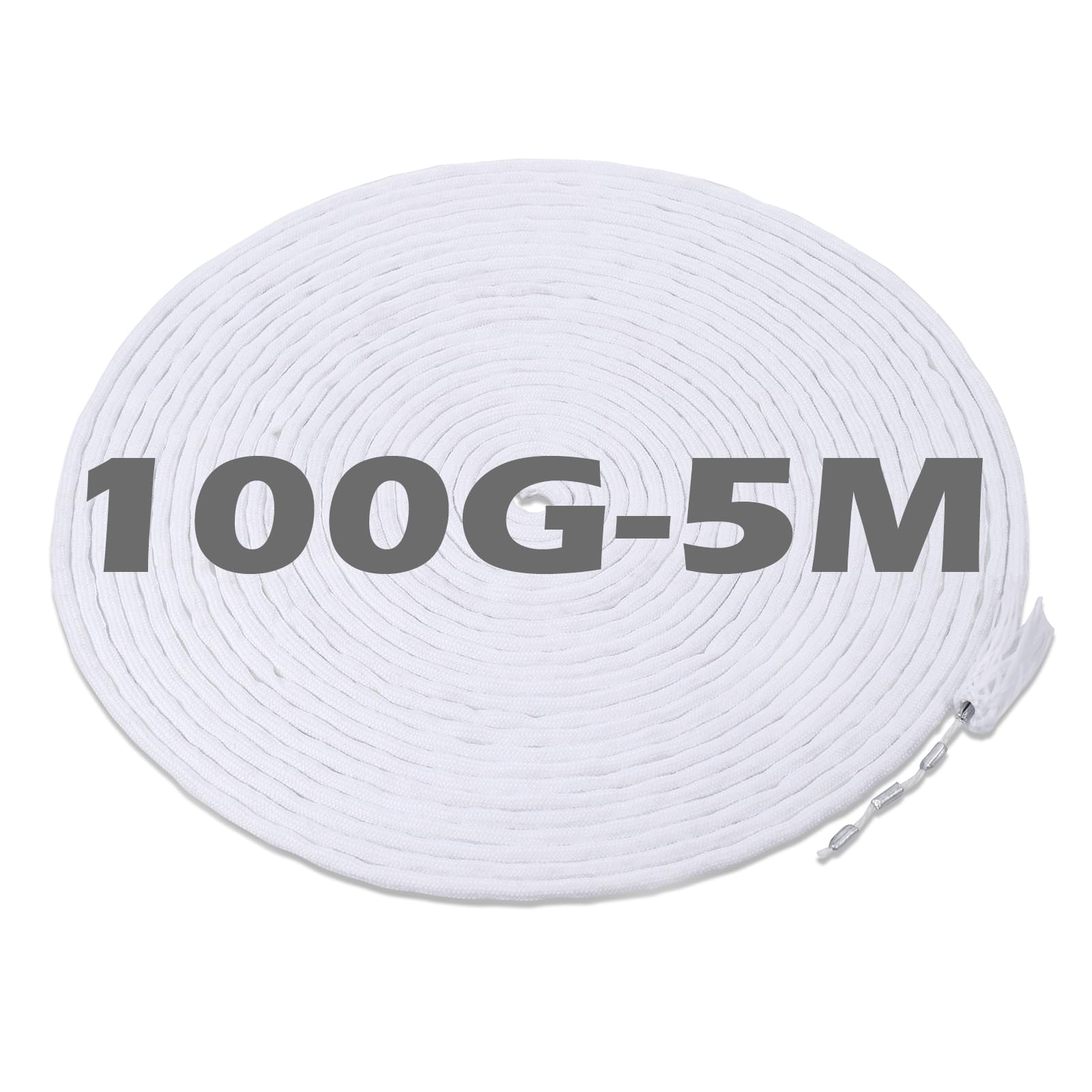 Kssvzz 5m Curtain Heavy Lead Weight Tape, 100g per Metre, White, 1 Piece, Curtain Weight, Curtain Fastener