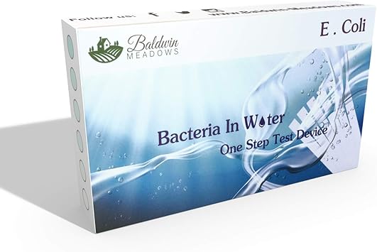 Bacteria In Water Test Kit For E Coli 10 Minute Test For