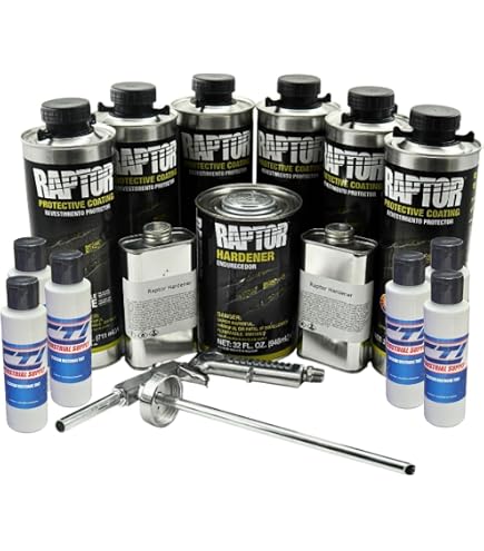 Amazon.com: U-POL Raptor Bright White Urethane Spray-On Truck Bed