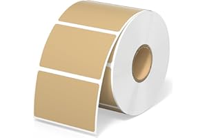 MUNBYN 57mmx32mm Direct Thermal Labels, Self-Adhesive Address Shipping Thermal Stickers, BPA&BPS Free Barcode Thermal Papers-