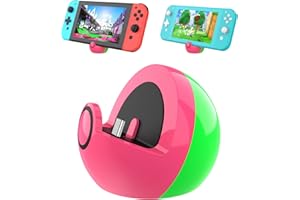 Antank Tiny Charging Stand Compatible with Nintendo Switch and Switch Lite/Switch OLED, Type-C Port Charge Dock Station no Pr