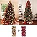 KI Store 24ct Christmas Ball Ornaments Shatterproof Christmas Decorations Tree Balls Small for Holiday Wedding Party Decoration, Tree Ornaments (2.36 inches, Red)