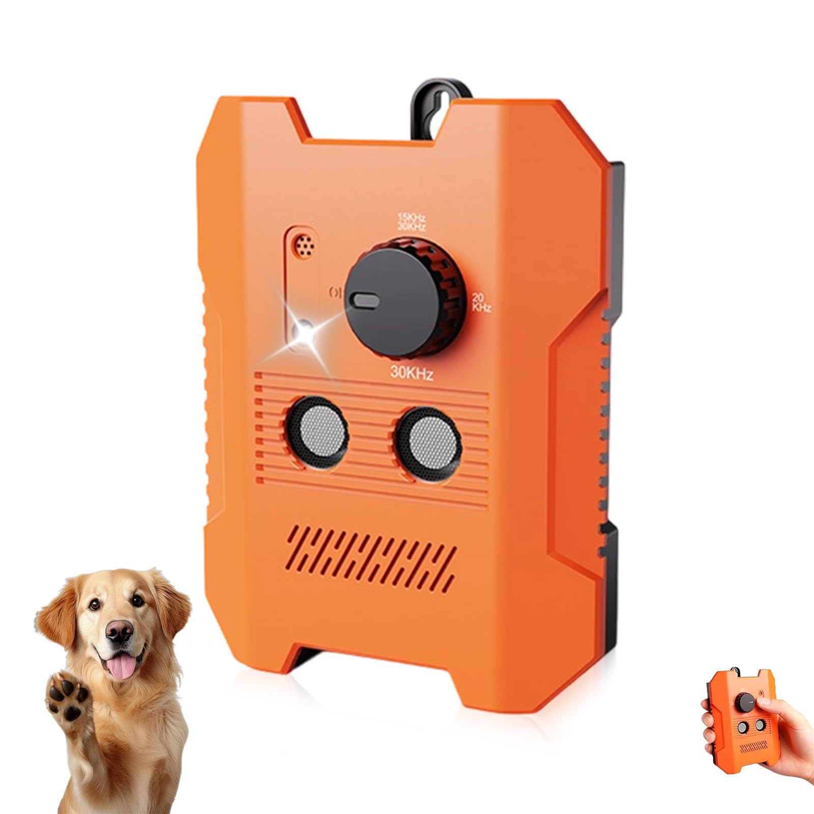 Photo 1 of 2026 Upgrade for Dog Bark Deterrent Devices, 50 Feet for Outdoor, 3 Training Modes, LED Light, Automatic Standby, Suitable for Dogs of All Breeds and Sizes