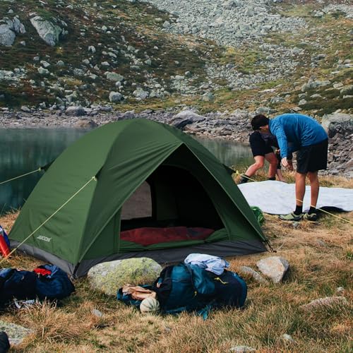 JAICOM Camping Tent, Ultralight 3-4 Seasons Tent, Anti UV and Waterproof, Double Door Ventilation, Easy to Install, Ideal for Camping, Backpacking, Holiday Activities and Families