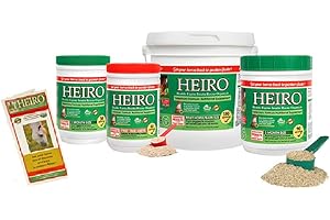 Heiro Healthy Equine Horse Insulin Resistant Rescue Organicals 30, 40, 60, 90 or 180 Day Supply and Free Informational Booklet