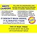 Happy Campers Organic RV Holding Tank Treatment - Medium jar, 40 Treatments for RV, Marine, Camping, Portable Toilets