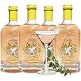 4 Pack Honeysuckle Infused Mixer for Cocktails and Mocktails, Sugar Free Syrup for Beverages, Non-Alcoholic Mixer, Shimmer, Signature Wedding Drinks