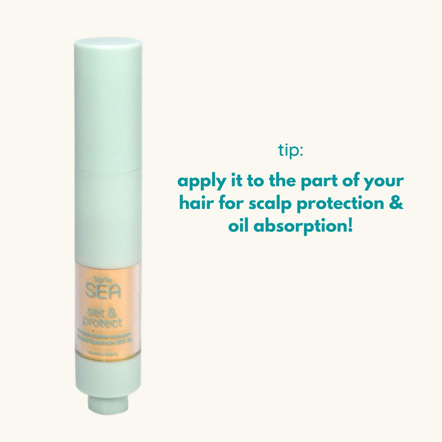 tarte sea set & protect mineral sunscreen powder broad spectrum spf 30