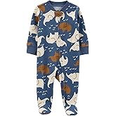 Carter's Baby Boys' Cotton Zip-up Sleep N Play
