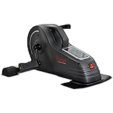 Sunny Health & Fitness Dual Function Under Desk Pedal Exerciser, Portable Indoor Cardio Mini Bike at Home, Arm/Leg Cycle for Seniors, Optional Magnetic, Motorized & Free SunnyFit App Bluetooth Connect