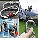 Super Strength Steel Screw Lock Protection Climbing Carabiner(25KN=5600 lb) Carabiner Clip For Climbing Hiking Yoga Hammock with CE/CSA/ILAC ISO17025 safety certification