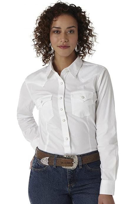 Mezclilla Camisas Vaqueras Mujer Wrangler Camisa Vaquera Niña