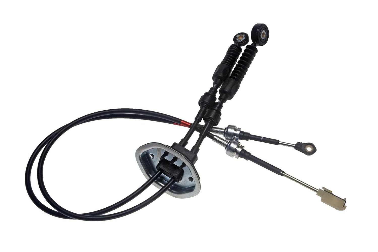 APDTY 0331223 Standard Manual Transmission Shift Shifter Control Cable  Assembly Compatible With 2000-2006 Hyundai Santa Fe w/Manual Transmission  (Replaces ...