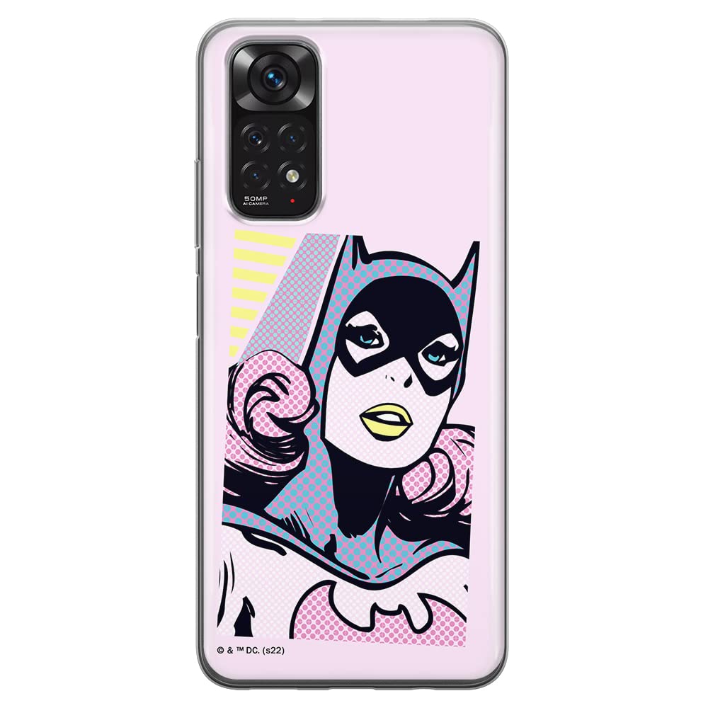 ERT GROUP mobile phone case for Xiaomi REDMI 10 original and officially Licensed DC pattern Bat Girl 012 optimally adapted to the shape of the mobile phone, case made of TPU