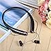 Sports In-ear Noise Cancelling Earphone with Mic for iPhone 7, Samsung and Other Bluetooth Devices by Havan (black)