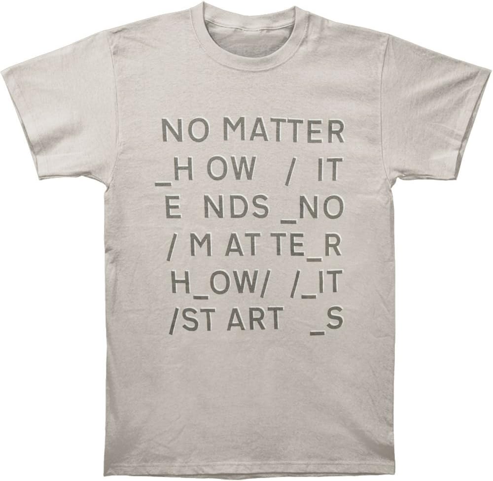 Radiohead Men's No Matter T-shirt Medium White