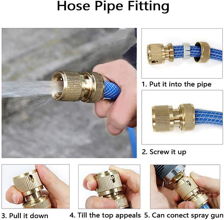 2 x laiton 3//4/" filetage robinet connecteur-s/' adapte hozelock 1//2/" snap raccords tuyau